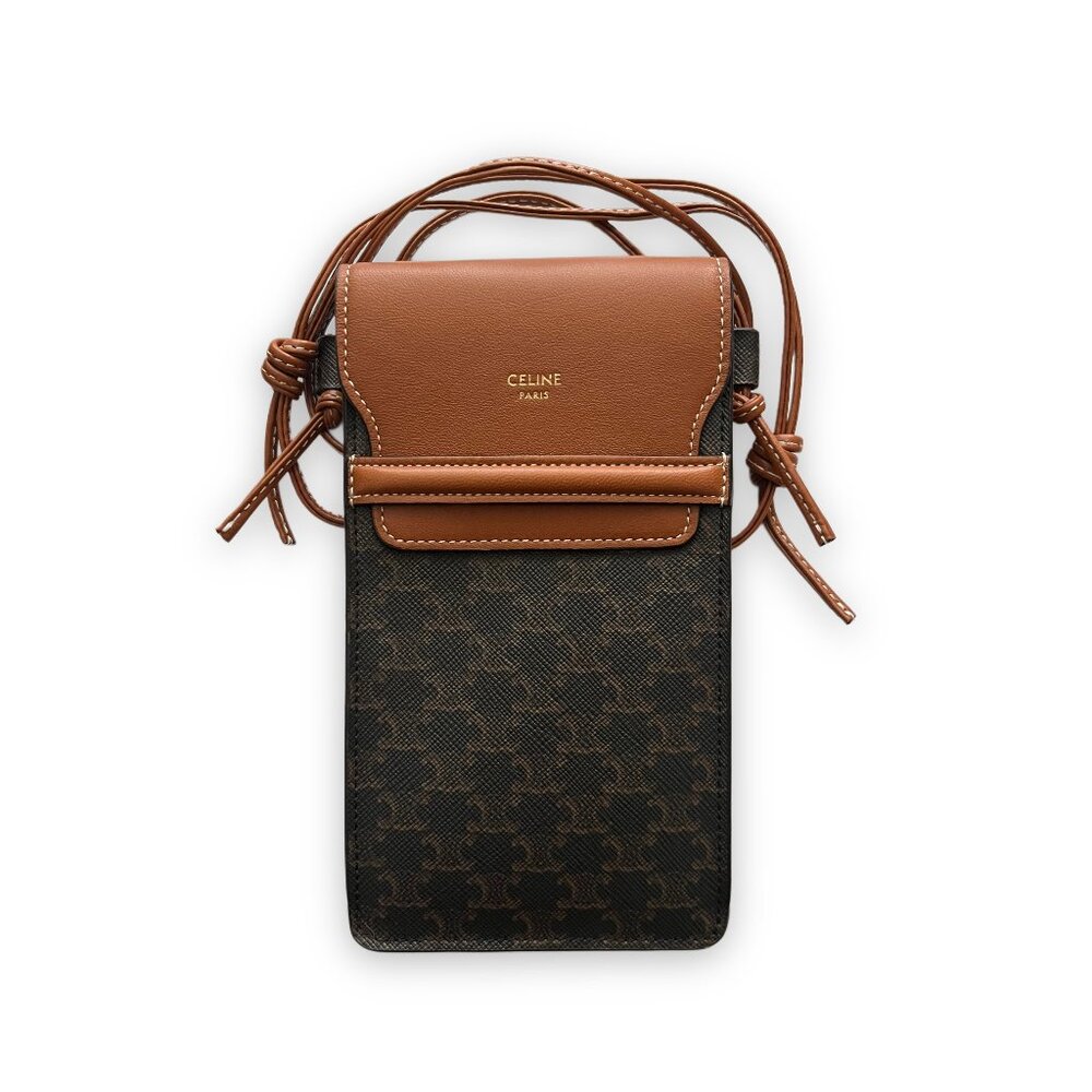 Celine Triomphe Crossbody Phone Pouch